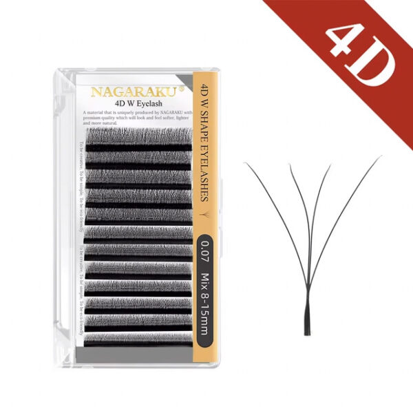 Eyelashes 4D Black