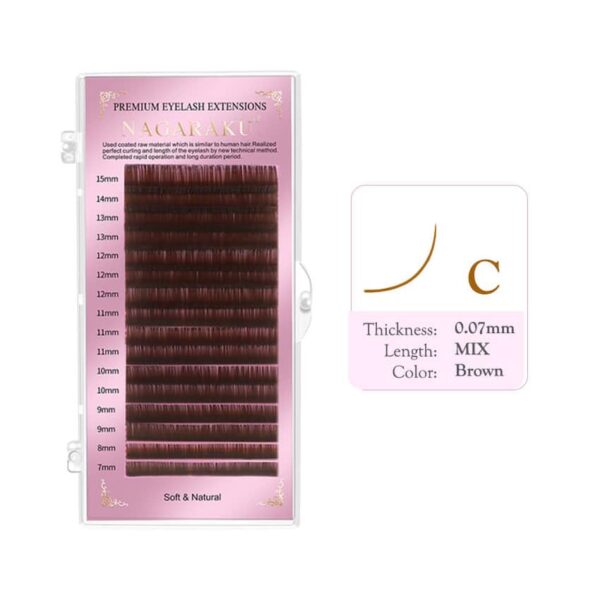 Brown Eyelashes